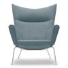 CH445 Wing Chair by Hans Wegner | Carl Hansen & Son | Mood 3103 Fabric