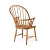 FH38 Windsor Chair | Oak oil | Designed by Frits Henningsen | Carl Hansen & Søn | Back